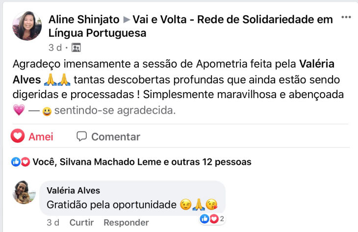 Clientes Valéria Alves
